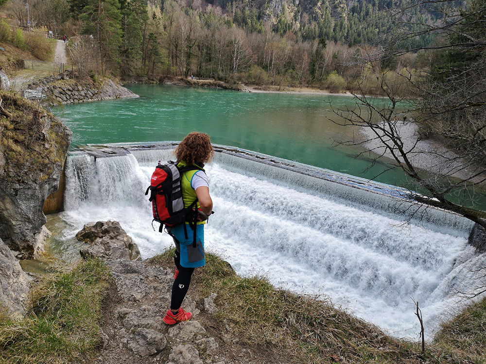 forggensee Frau Bergschön Oberallgäu Biketour